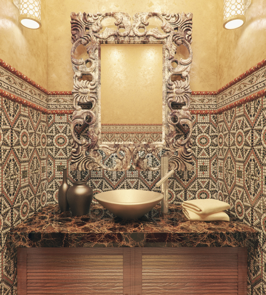 Дизайн ванной комнаты в восточном стиле: фото лучших интерьеров на INMYROOM