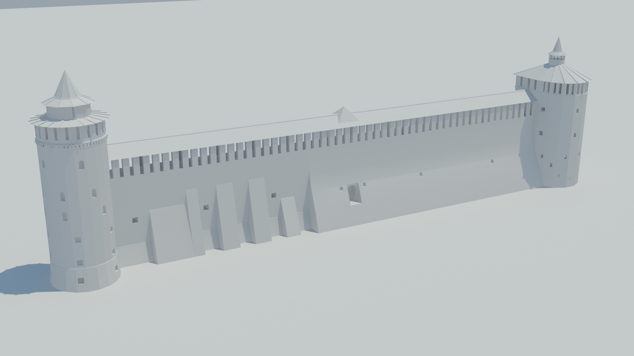Коломенский кремль, точная копия (для 3д принтера) - Фрилансер Александр  Касьяненко saix61 - Портфолио - Работа #1819103