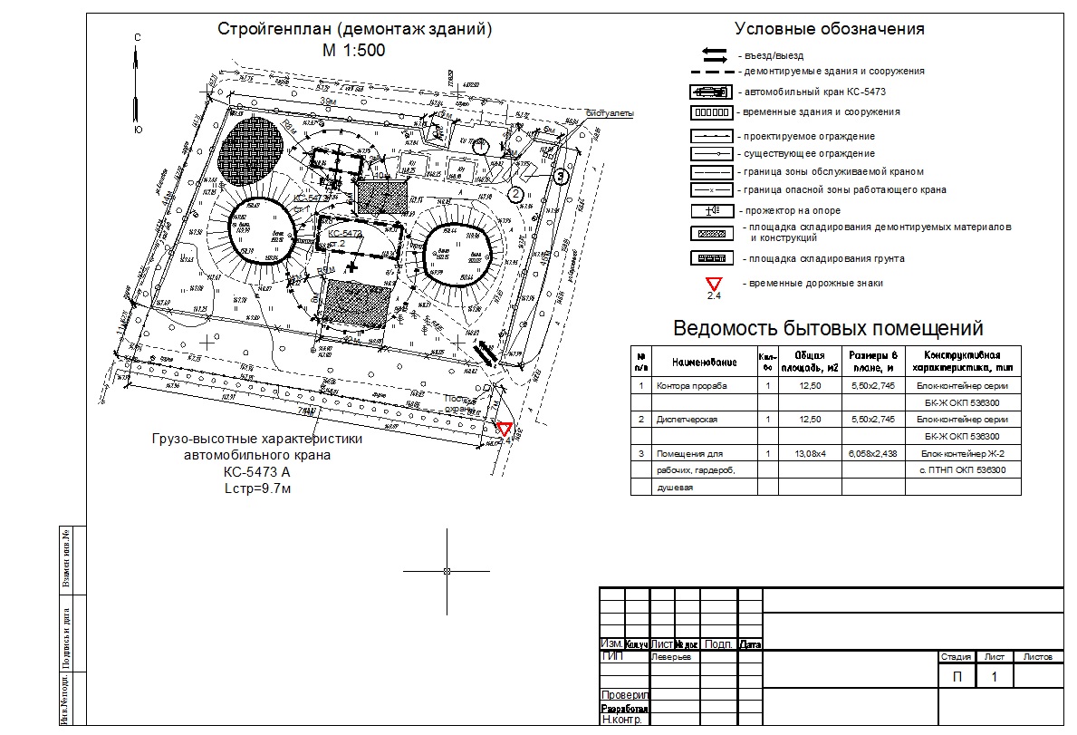 Проект организации работ по сносу демонтажу. Проект организации демонтажа стройгенплан. Обозначение автомобильного крана на стройгенплане. Стройгенплан на снос здания. Проект организации демонтажных работ.