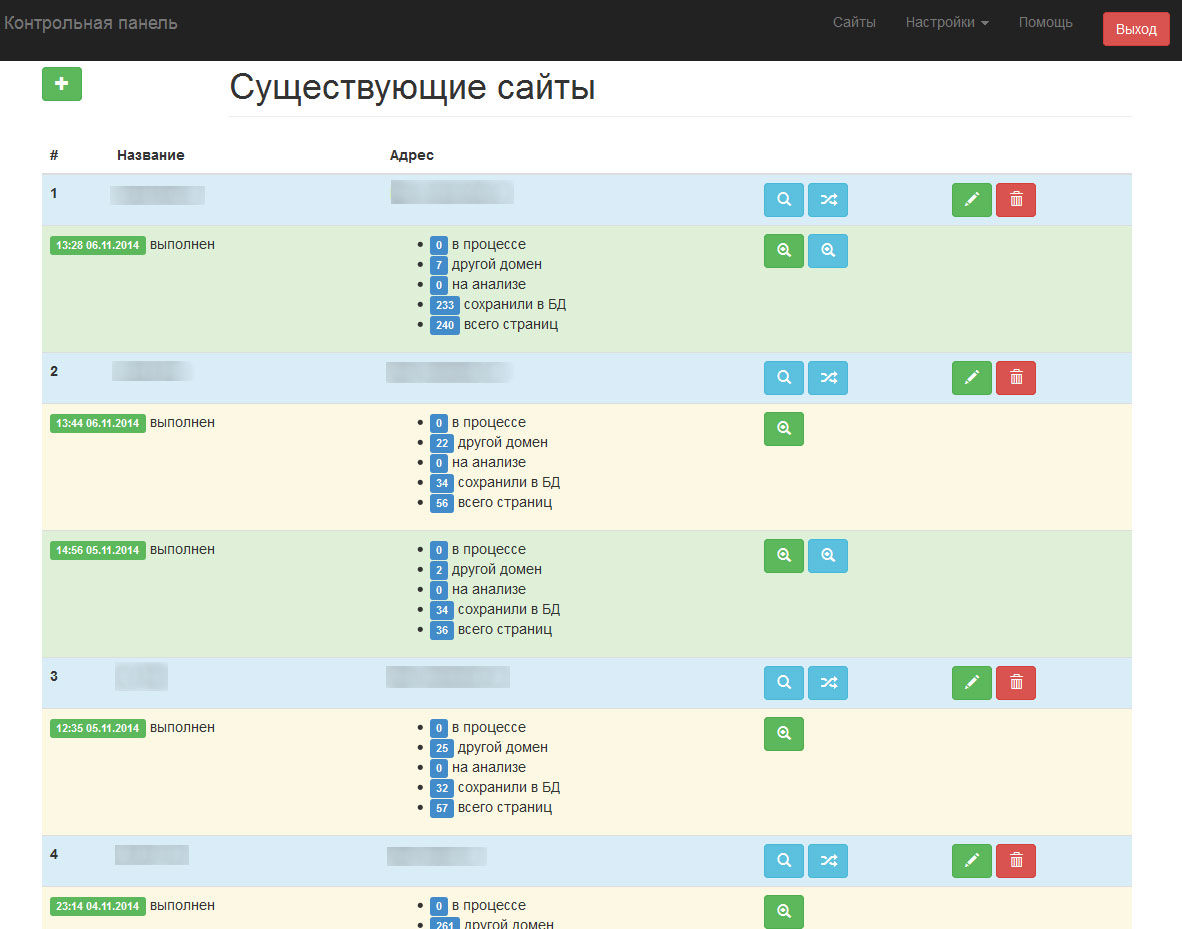 Скрипт анализа сайта на ссылки - Фрилансер Александр Яковлев alneoru -  Портфолио - Работа #2355866