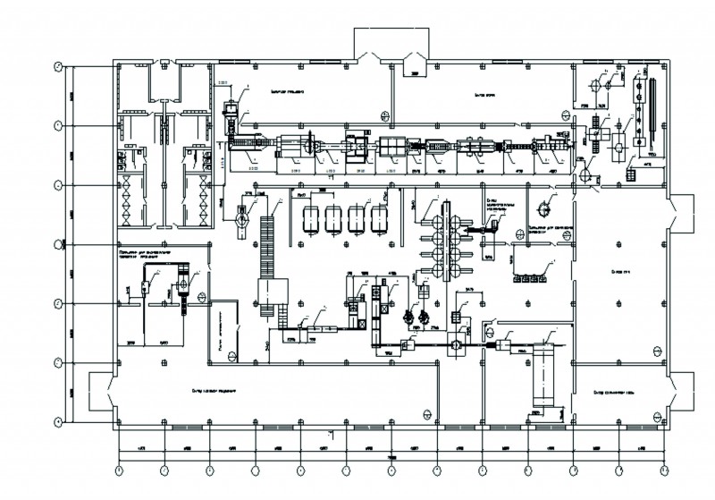 Генеральный план консервного цеха