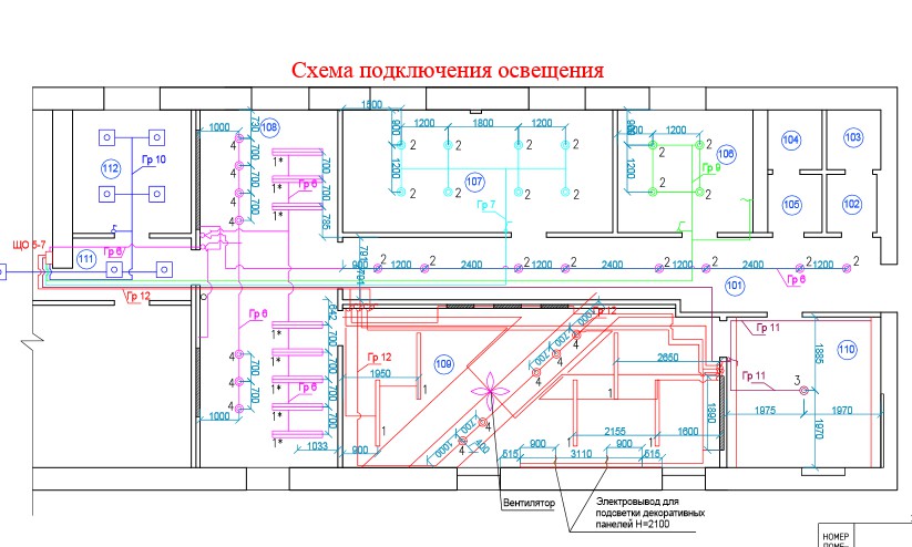 Схема подключения алисы к освещению