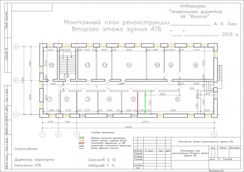 План монтажных работ