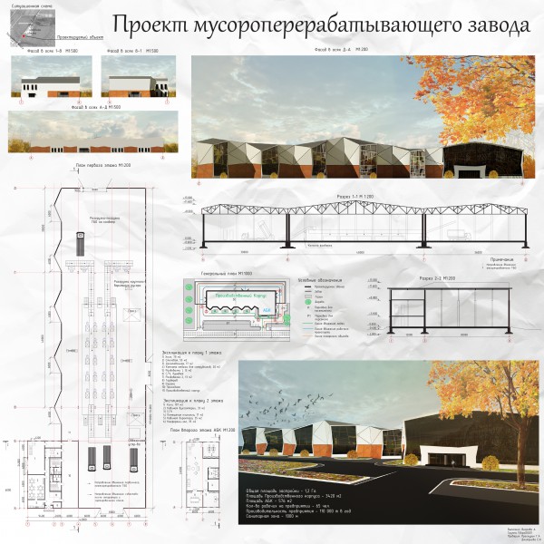 Проект мусороперерабатывающего завода