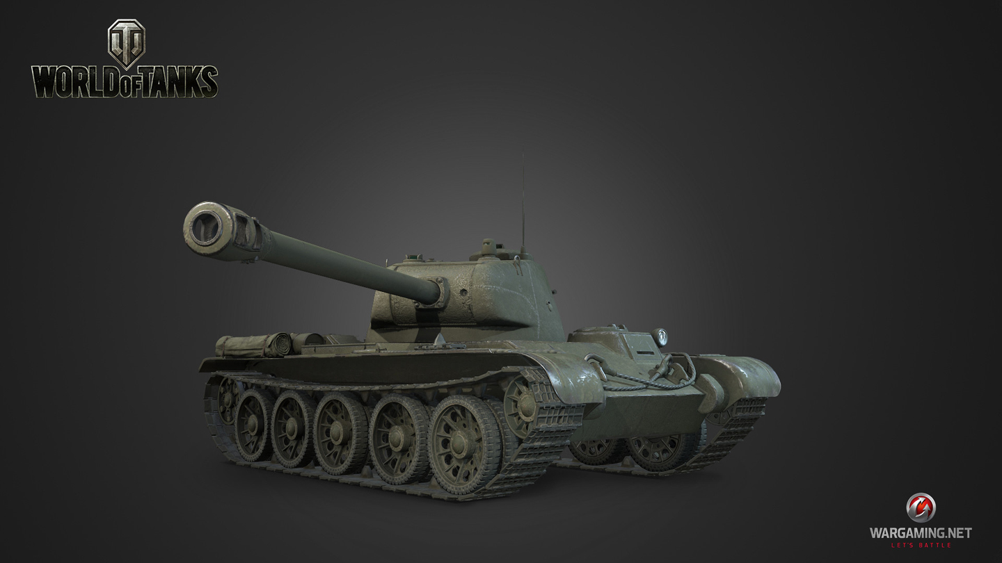 T-44-122 (Текстуринг и Везеринг скульптинг) World of Tanks - Фрилансер  Леонид Постный RavenOST - Портфолио - Работа #2833394