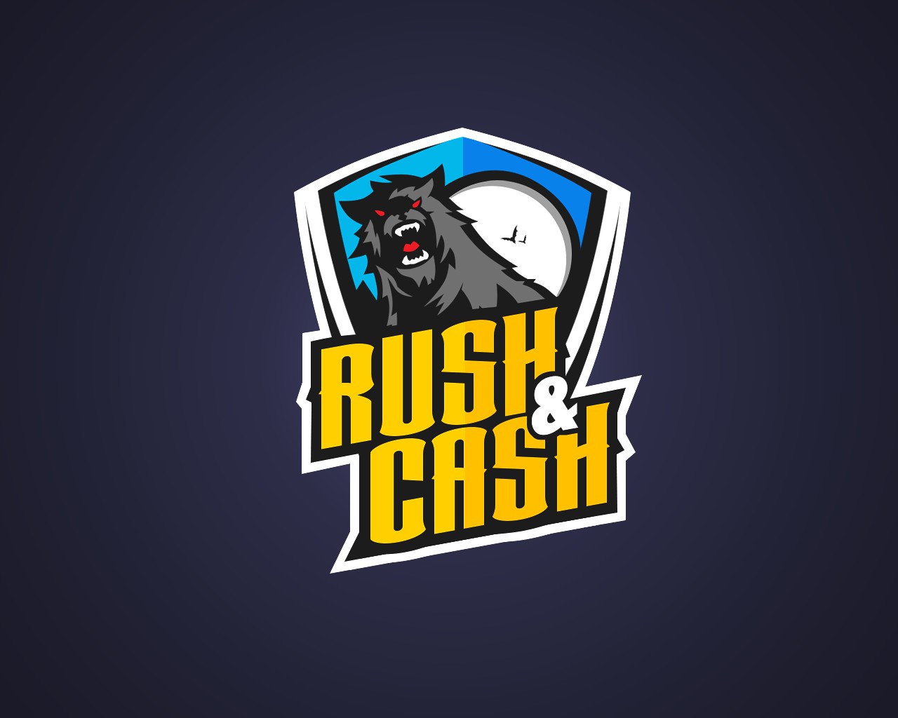 Логотип для игровой команды CS:GO: RUSH&CASH - Фрилансер Андрей Роабиш  andrey.roabis - Портфолио - Работа #2842157