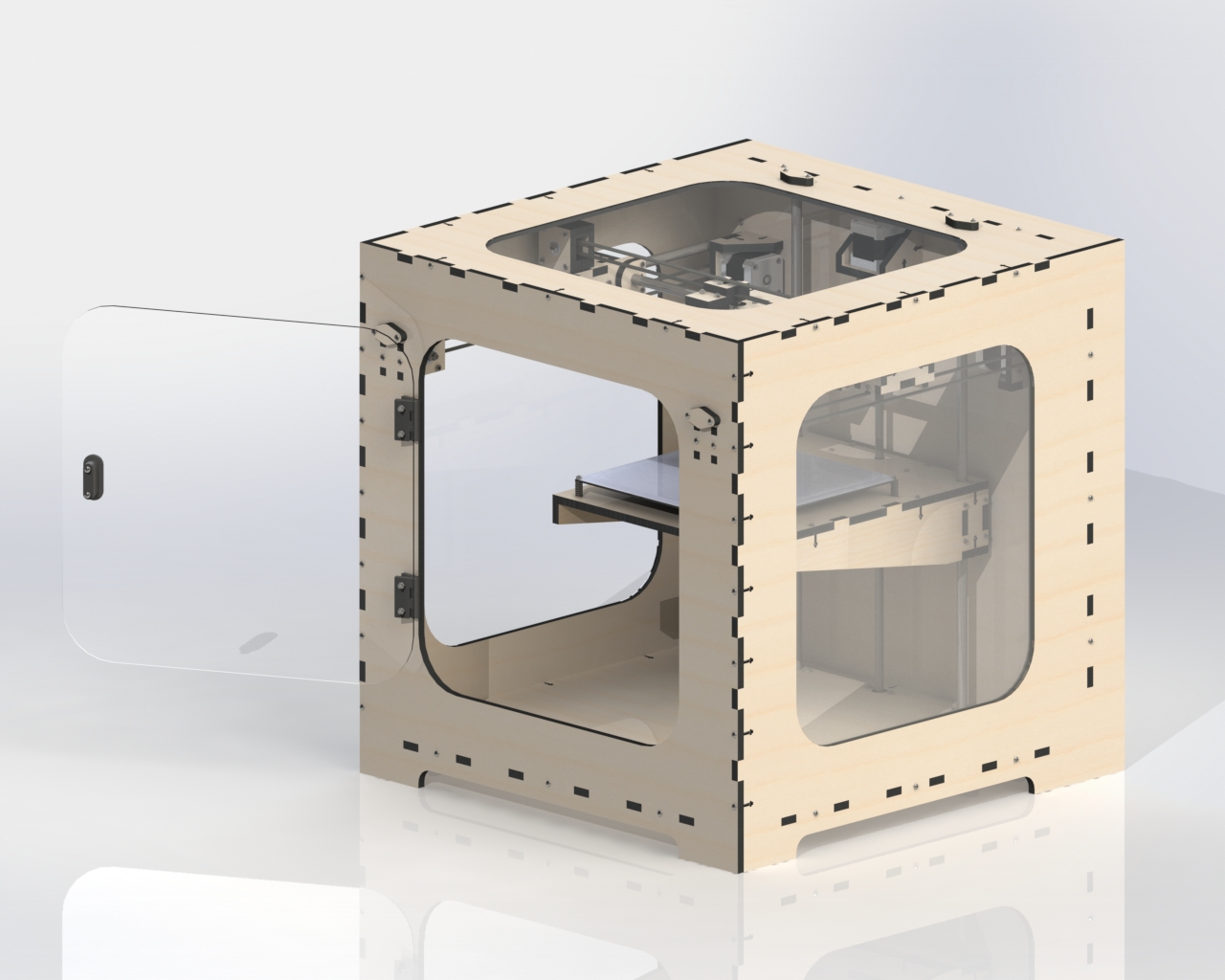 3D ПРИНТЕР PLYWOOD BOX 3D - Фрилансер SIBMAKER - Портфолио - Работа #2874395