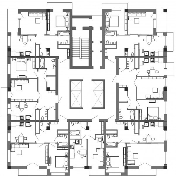 Бревенчатый дом в sketchup