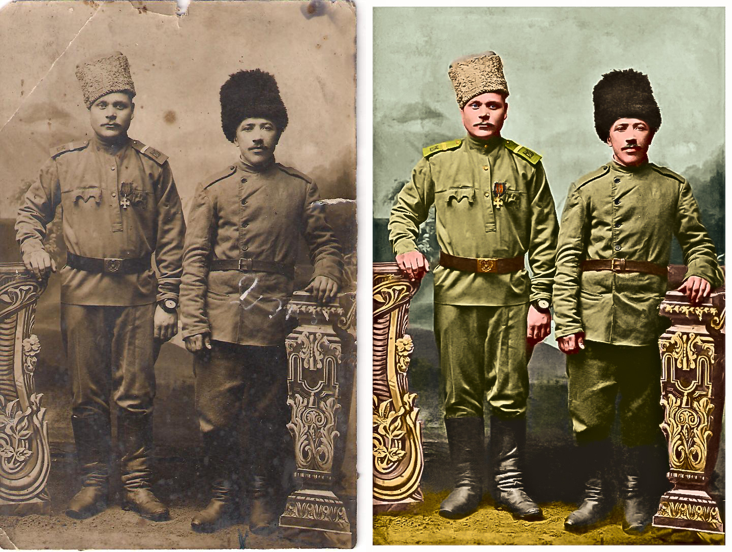 Реставрация старых фотографий онлайн бесплатно на русском