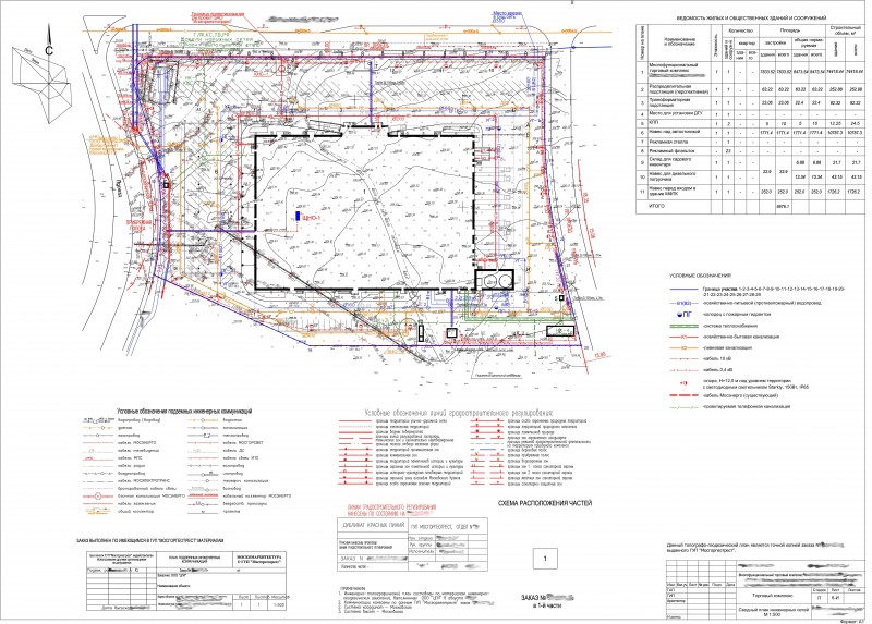 Как получить сводный план инженерных сетей в москве