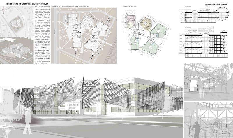 Проект технопарка архитектура