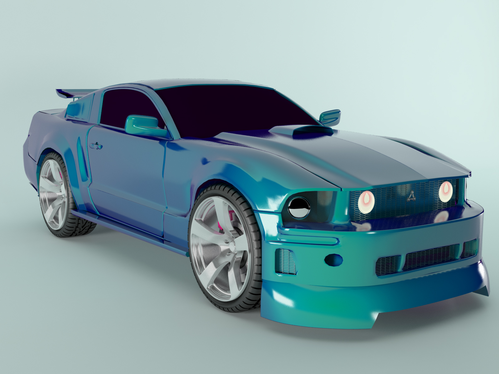 3д модель машины. 3д Мустанг. Модели машин. Razor´s Mustang 3d model.