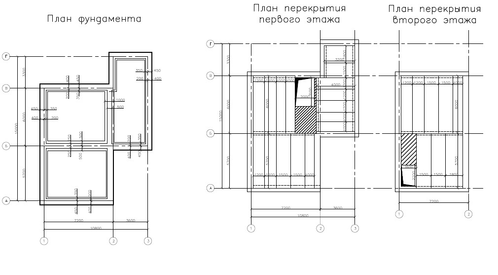 Лифт на плане перекрытий