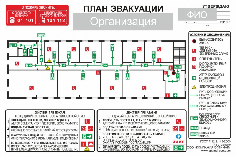 Значки план эвакуации вектор