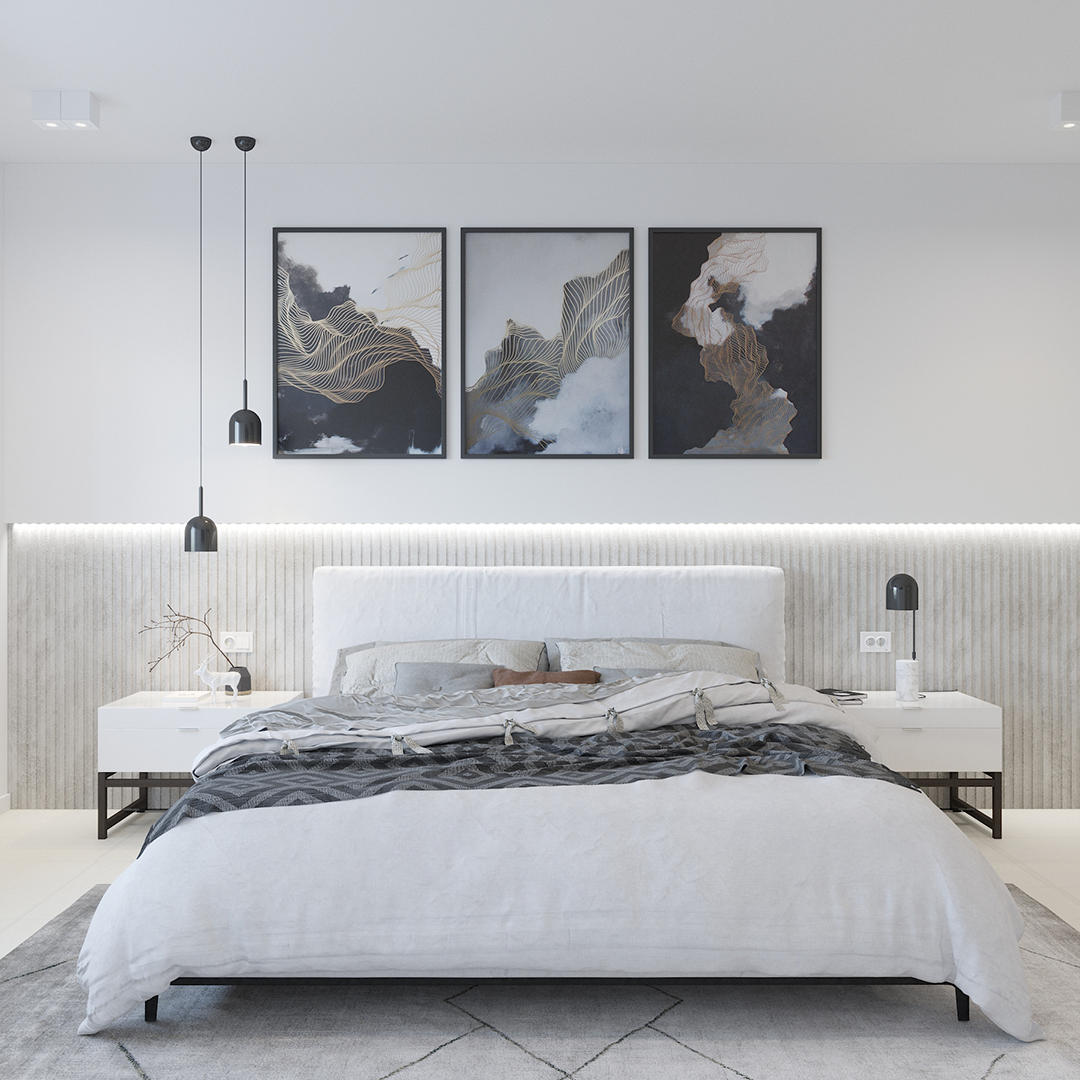 Спальня в современном стиле 2021