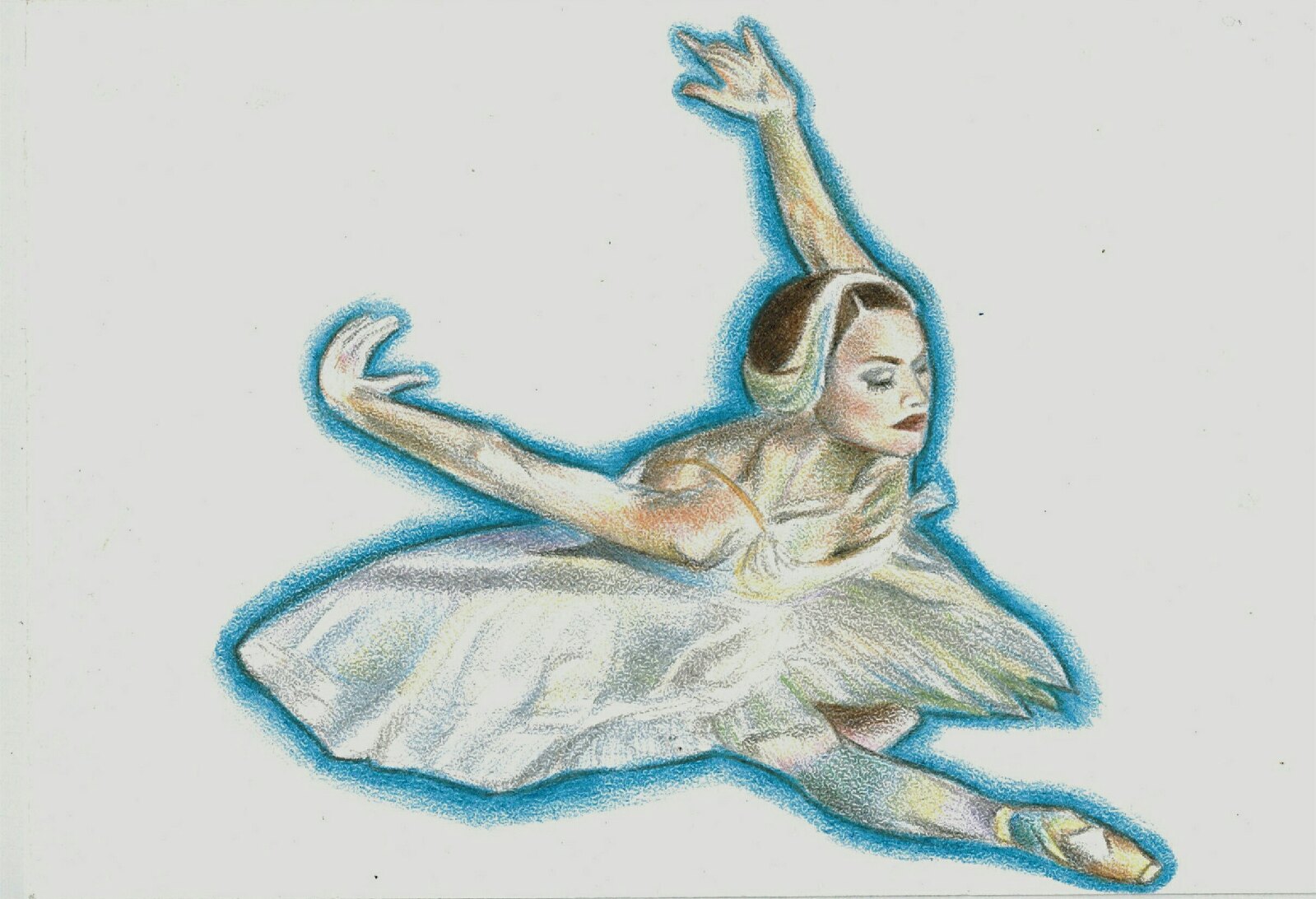 Балерина иллюстрация