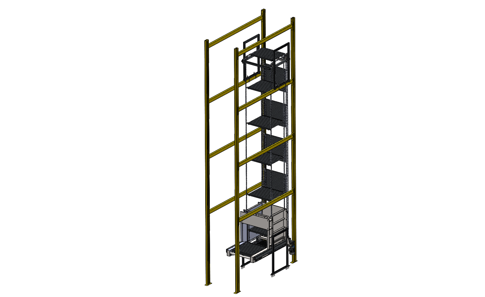 Вертикальный конвейер POCKETLIFT