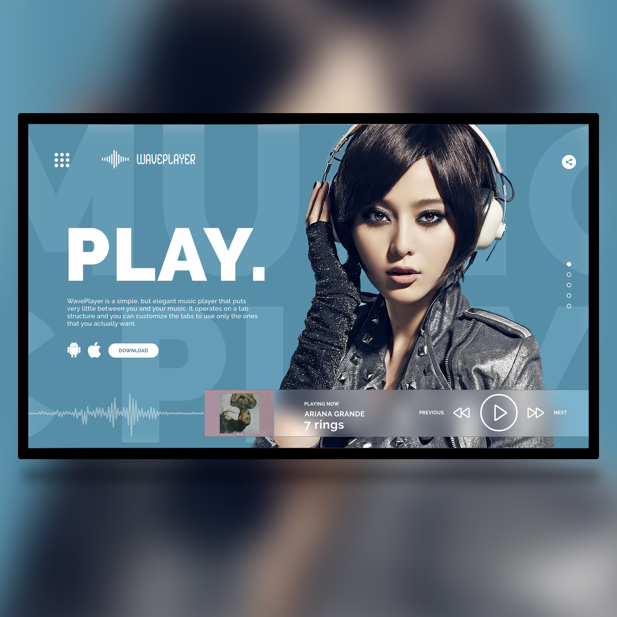 Landing Page - PLAY - Фрилансер Дмитрий Гладенко pro100site - Портфолио -  Работа #4212230