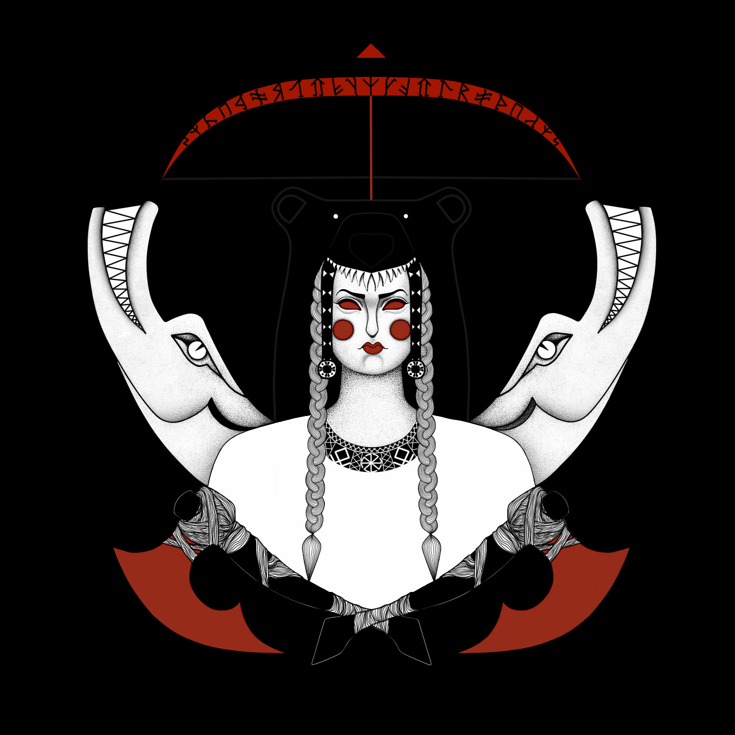 Символ Богини деваны