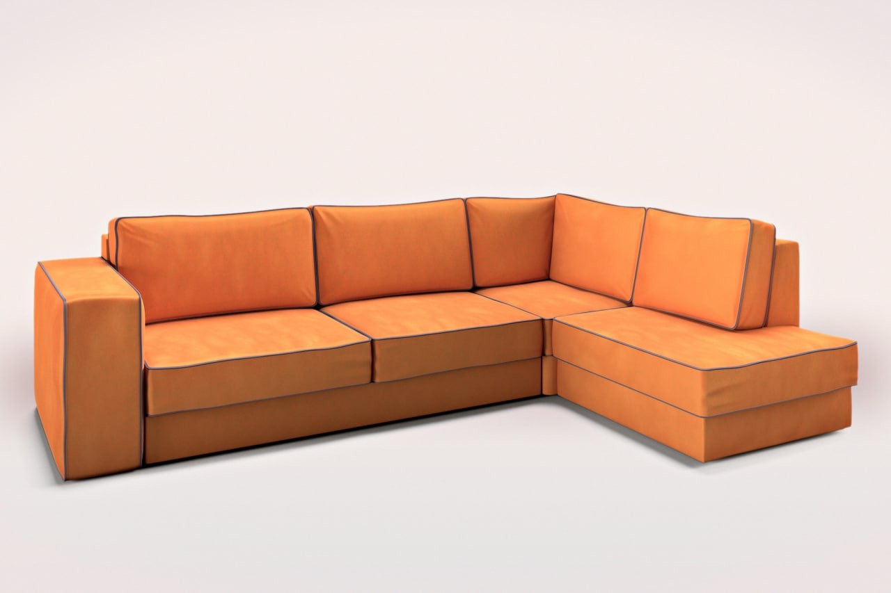 Модель 3д макс диван