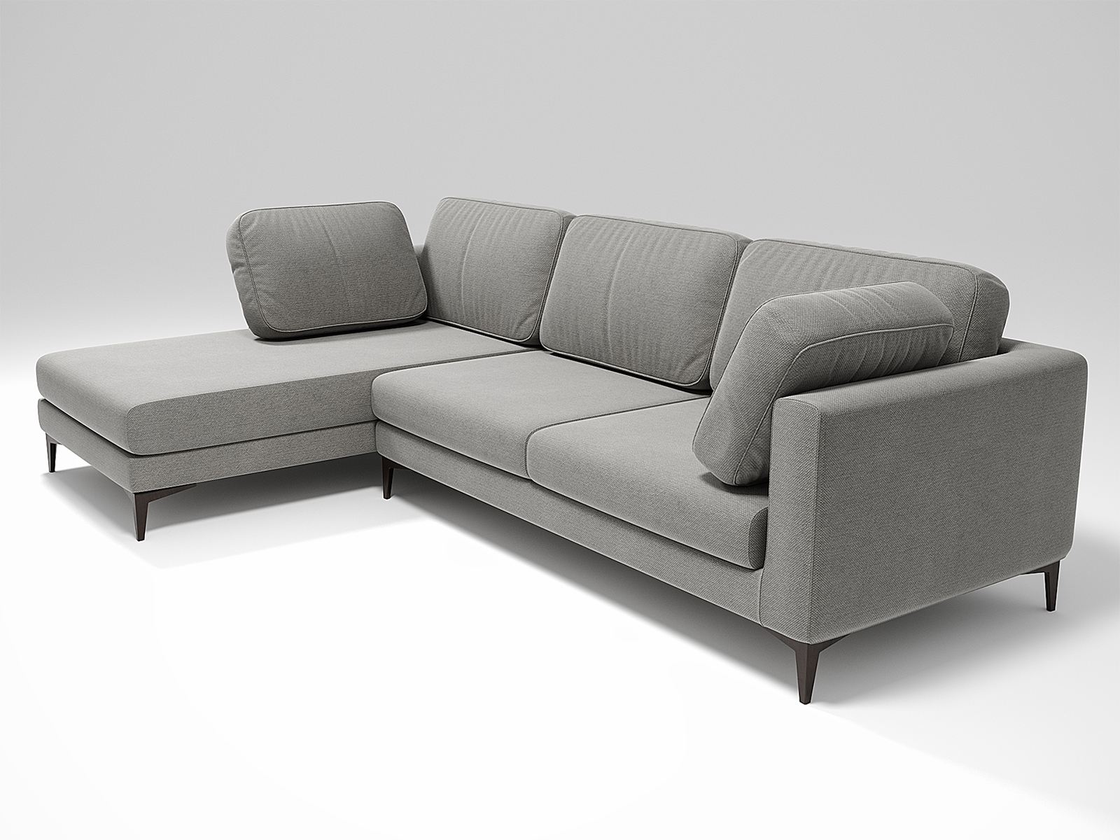 3д модель диван модульный