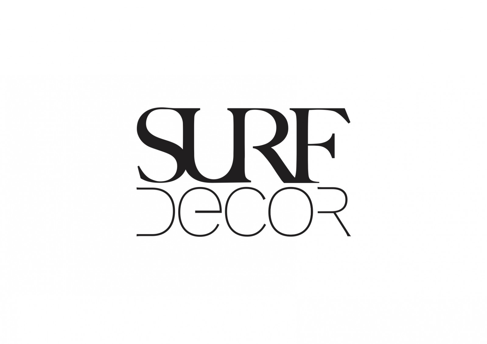 Логотип для декор-компании SURF DECOR - Фрилансер Alena Shadskaya  shadskayadesign - Портфолио - Работа #4492639