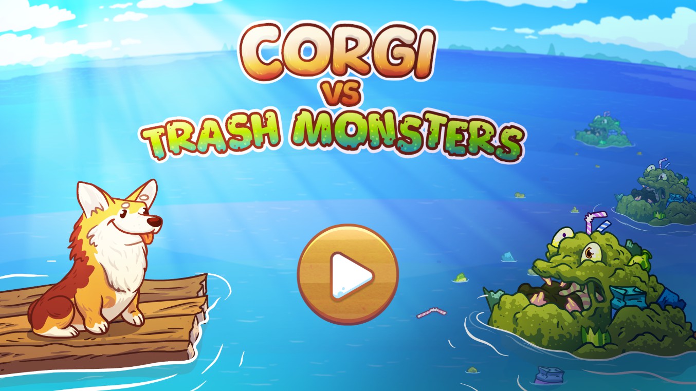 Браузерная 2D Игра - Corgi & trash monstres - Фрилансер Андрей Грибин  Andrey_Gribin_1993 - Портфолио - Работа #4526123